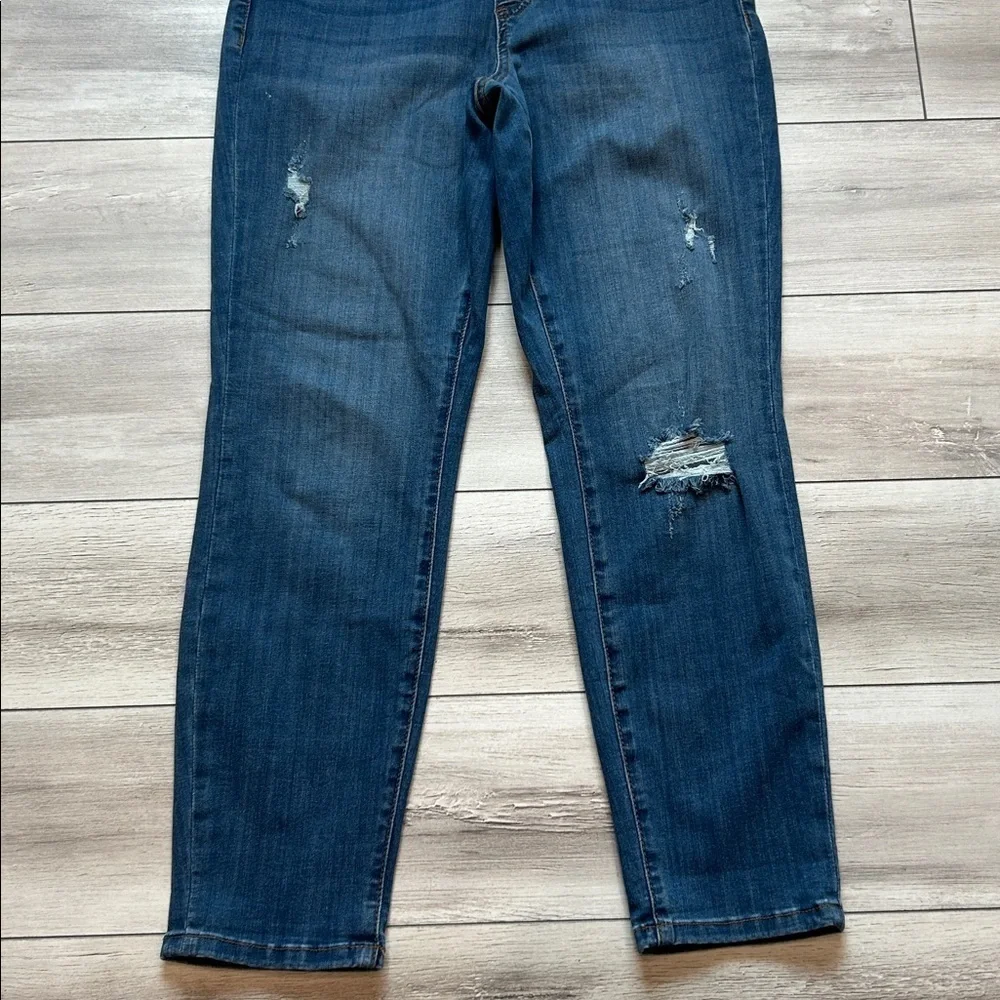 Judy Blue boyfriend fit pull on elastic waist jeans size 30